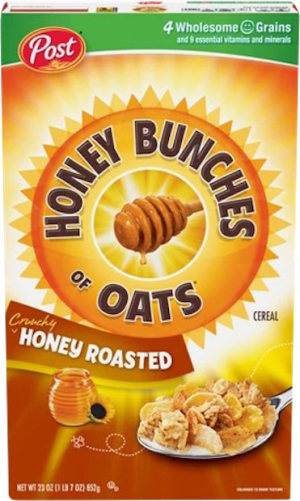 Honey Roasted - Post Honey Bunches Of Oats, 20 oz (bulk) Honey Roasted - Post Honey Bunches Of Oats, 20 oz (bulk)