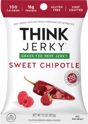 Think Beef Jerky, Sweet Chipotle, 1 oz Think Beef Jerky, Sweet Chipotle, 1 oz