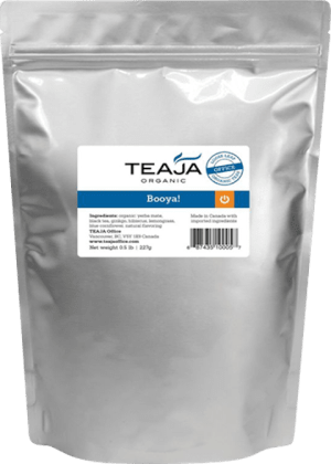 Teaja Organic Loose Leaf Tea, Booya, 8oz bag Teaja Organic Loose Leaf Tea, Booya, 8oz bag