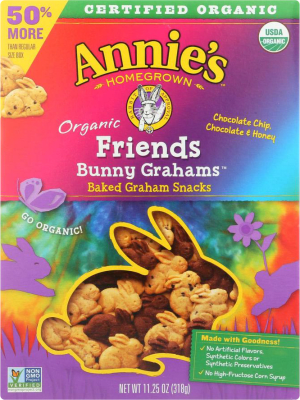 Annie's Bunny Grahams, Organic Friends, 11.25 oz (bulk) Annie's Bunny Grahams, Organic Friends, 11.25 oz (bulk)
