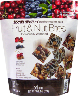 Focus Snacks Fruit & Nut Bites, 54 bites (bulk) Focus Snacks Fruit & Nut Bites, 54 bites (bulk)