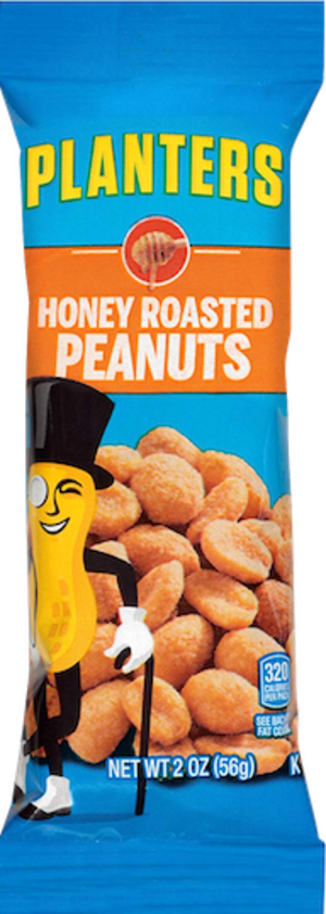 Planters Peanuts, Honey Roasted, 2 oz Planters Peanuts, Honey Roasted, 2 oz