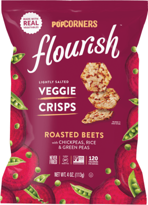 Popcorners Flourish, Roasted Beets, .75 oz Popcorners Flourish, Roasted Beets, .75 oz