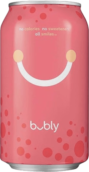Bubly Sparkling Water, Strawberry, 12 oz Bubly Sparkling Water, Strawberry, 12 oz