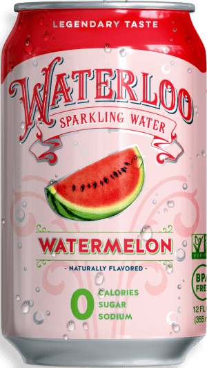 Waterloo Sparking Water, Watermelon, 12 oz Waterloo Sparking Water, Watermelon, 12 oz