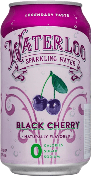 Waterloo Sparkling Water, Black Cherry, 12 oz Waterloo Sparkling Water, Black Cherry, 12 oz