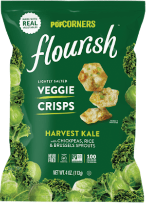 Popcorners Flourish, Harvest Kale, .75 oz Popcorners Flourish, Harvest Kale, .75 oz