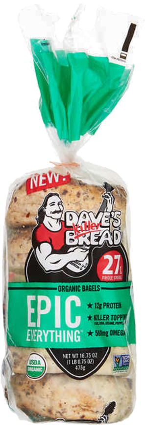 Dave's Killer Bagel, Epic Everything, 5 ct Dave's Killer Bagel, Epic Everything, 5 ct