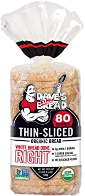 Dave's Killer Bread, Thin Slice White Done Right, 20.5 oz Dave's Killer Bread, Thin Slice White Done Right, 20.5 oz