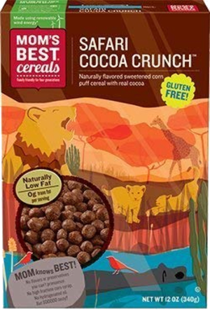 Mom's Best Cereals, Safari Cocoa Crunch, 16 oz (bulk) Mom's Best Cereals, Safari Cocoa Crunch, 16 oz (bulk)