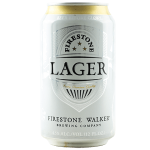 Firestone Brewing Lager, 12oz can, 6 pack Firestone Brewing Lager, 12oz can, 6 pack