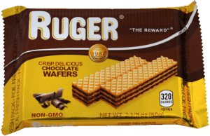 Ruger Wafers, Chocolate, 2 1/8 oz Ruger Wafers, Chocolate, 2 1/8 oz