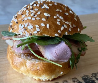 Smoked Duck Sliders Platter Smoked Duck Sliders Platter