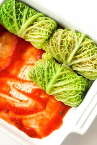 Vegetarian Stuffed Cabbage