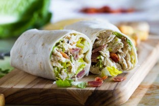 Gluten Free Chicken Caesar Wrap Gluten Free Chicken Caesar Wrap