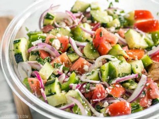 Greek cucumber salad Greek cucumber salad