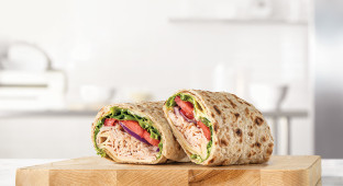 Gluten Free Roasted Turkey Wrap Gluten Free Roasted Turkey Wrap