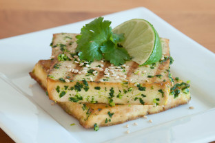 Vegan Cilantro Tofu Vegan Cilantro Tofu