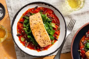 Salmon Puttanesca
