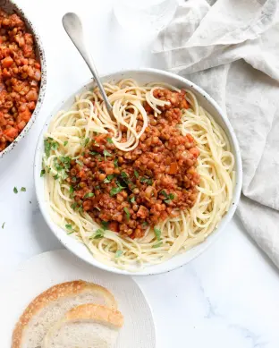 Lentil Bolognese