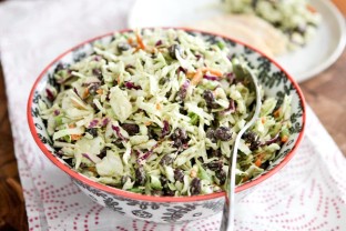 Cabbage & Black Bean Coleslaw Cabbage & Black Bean Coleslaw