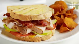 Turkey Bacon Sandwich Turkey Bacon Sandwich