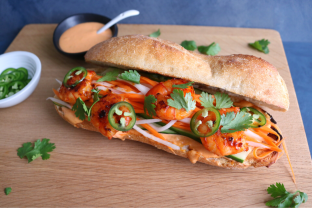 Shrimp Banh Mi Sandwich