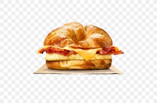 Bacon Egg and Cheese on Croissant