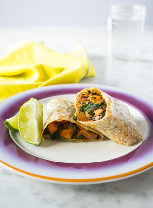 Gluten Free Vegan Breakfast Burrito