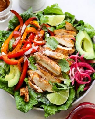 Fajita Bowl With Grilled Chicken