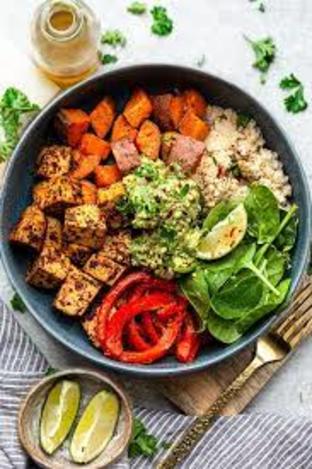 Fajita Bowl With Grilled Tofu