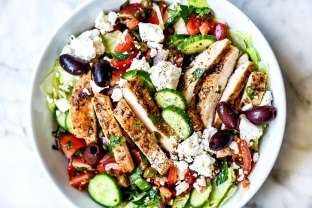 Grilled Chicken Greek Entree Salad Grilled Chicken Greek Entree Salad