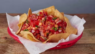 Individual Boxed Tortilla Chips & Pico de Gallo Individual Boxed Tortilla Chips & Pico de Gallo