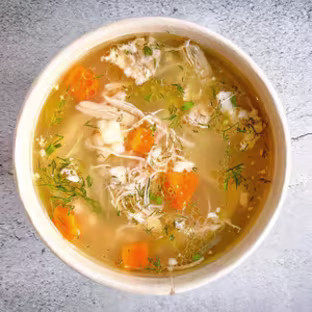 Chicken Couscous Soup & Acme Bread