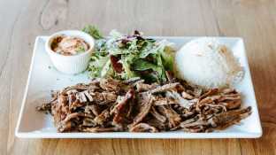 Gluten Free Halal Certified Lamb Shawarma Plate (No Pita Bread, No Hummus) Gluten Free Halal Certified Lamb Shawarma Plate (No Pita Bread, No Hummus)
