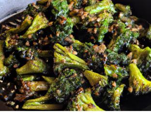 Pan Roasted Broccoli Pan Roasted Broccoli