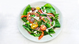 Side Spinach Salad Box Side Spinach Salad Box