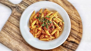 Penne With Meat Sauce Penne With Meat Sauce