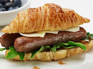 Sausage Croissant Sandwich Sausage Croissant Sandwich