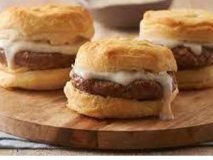 Vegan Sausage Biscuit Sandwich Vegan Sausage Biscuit Sandwich