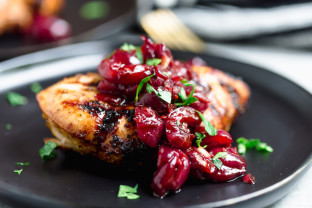 Grilled Chicken with Cranberry Glaze Grilled Chicken with Cranberry Glaze