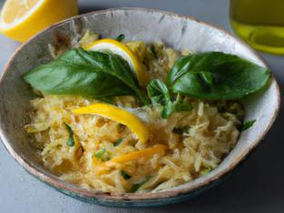 Lemon Basil Orzo