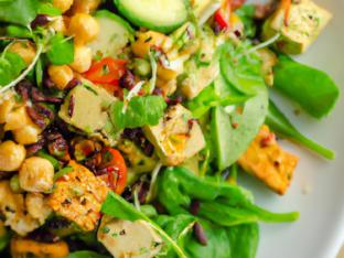 La Santorini Salad (Vegan) La Santorini Salad (Vegan)