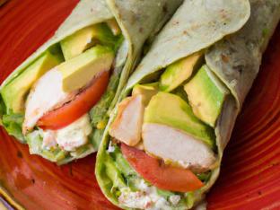 Turkey Avocado Wrap Turkey Avocado Wrap