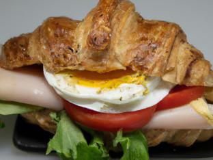 Homemade Turkey Croissant Homemade Turkey Croissant