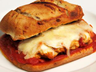 Chicken Parm Hero Sandwich