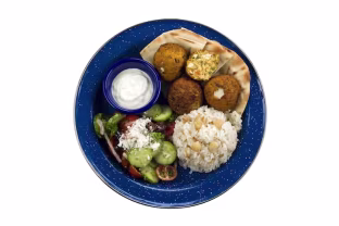 Vegetarian Rice Plate