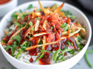 Salt and Pepper Tofu Jasmine Rice Bowl [18 oz]