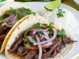 Carne Asada Boxed Meal [21 oz]