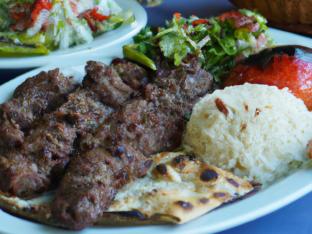 Adana Kebab Plate